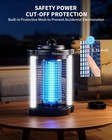 Minimoon Bug Zapper Outdoor  Dual Led  4200v  15w  Ipx4  8 2ft Cord  Yard Patio