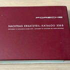 Porsche 356b Nachtrag Ersatzteil - Katalog Supplement 356 Parts Book 1960 Ger  E