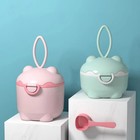 Baby Formula Dispenser  Portable Milk Powder Dispenser Snack Storage Container 