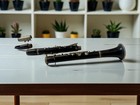 Late 19th Century Clarinet In Dark Rosewood And Ebony