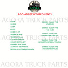 Adb22x Full Caliper Overhaul Kit Truck trailer Type Full Repair Kit
