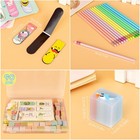 90-piece Set - Cute Erasers For Kids  Cute Bookmarks For Kids   Triangular Pe   