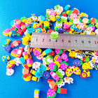 300pcs Mini Fun Erasers For Kids Bulk cute Assorted Novelty Pencil Erasers Desk