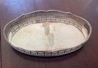 Sheffield Silver Plated On Copper Gallery Tray