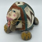 Turtle Ceramic Abstract Sculpture Figurine Statue Signed