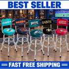 Nfl Team Logo Chair Adjustable Swivel Bar Stool High Back Seat Football Blitz