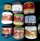 Huge Lot Of New   Generous Partials Cotton Threads Yarns Lace Crochet Knit Craft