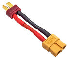 Nhx Rc Xt60 Female To T Plug deans  Male Adapter Connector 14awg