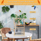 Bird Playground Wood Play Parrot Perch Cockatiel Parrots Parakeet Pet Gym