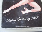 Vtg 1946 Skating Vanities Souvenir Program Book  Pin-up Pinup Girl Cover Art