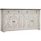 Buffet Cabinet Large Storage Sideboard Adjustable Shelves Durable Console Table