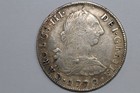 1779 Peru  Charles Iii Silver 8 Reales  Lima Extra Fine  num9224 