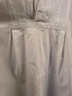 Antique 1860   s Civil War Era Men   s White Shirt W Band Collar