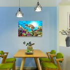 Family Wall Decor For Bedroom Family Canvas Wall Art For Bathroom Sea Turtles   