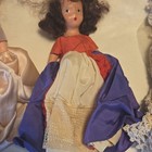 Vintage Lot Of 12 Play Dolls  Mixed Materials  Blonde   Brown Hair  Outfits