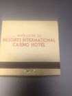 Vintage Matchbook Resorts International Casino Hotel Atlantic City  Unstruck New