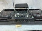 Pioneer Cdj-1000mk2 Dj Package W  Rane Sixty-eight Mixer   Case 7055  one ths