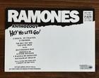 Rare The Ramones Scratch   Sniff Promo Postcard Anthology Hey Ho Let   s Go Punk 