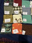 210 5 X 5 Cut Quilting Pieces And Small Odd And End Fabric Scraps Free Shipping 