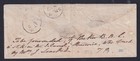 Barbados  Scott 6  sg 10   1857 Barred 1 Cancel Cover To St  Peter s  Internal