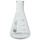 500ml Narrow Mouth Erlenmeyer Flask  3 3 Borosilicate Glass  single 