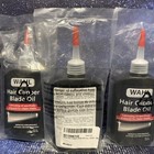 3 X Wahl Premium Hair Clipper Blade Lubricating Oil For Clippers  Trimmers  4oz