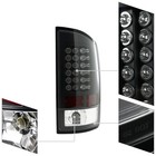Rear Tail Light Assembly For Ram 2500 3500 2007-2009 Matte Black Left Right