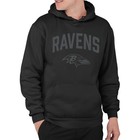 Nfl Blackout Pullover Fleece Hoodie For Men   Women - Officially Licensed  Cozy
