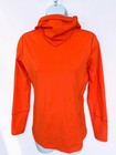 Arc teryx Women s Rho Ar Balaclava Hoody Fleece Baselayer Orange - Size Xs