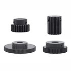Spur Gear 1 Mod 10t-45t 45  Steel Pinion Gear With Step Motor Transmission Gear