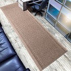 Anti-slip Light Weight Low Profile Beige Outdoor Rug