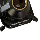 Leitz Wetzlar 513547 Substage Condenser W Rack And Pinion Black Gemany See Pics