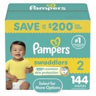Pampers Swaddlers Baby Diapers Size 2  144 Count