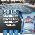 Concrete   safe Ice Melt  50   lb Bag Snow Salt For Sidewalk And Driveway