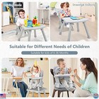 Infans 8-in-1 Convertible Baby High Chair   Booster Seat With Removable Tray