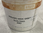 Borders Made Easy Pattern  403 Foundation Paper On A Roll 26 Ft X 4     W  New
