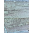 Antique 2 Panel Solid Wood Door Architectural Salvage 78 X 29 75  Green