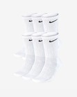 Nike Everyday Cotton Cushioned Crew Socks - Size S   M   L   3-5    6-8   8-12