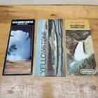 Vintage Yellowstone National Park Brochures And Maps 1970s Paper Ephemera