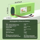 48v 20ah Electric Bicycle Lithium Battery For 200w-1000w Ebike Scooter