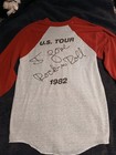 Vintage 1982 Joan Jett   The Blackhearts 3 4 Sleeve Us Tour Concert Tee Size M l