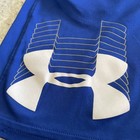 Under Armour Heatgear Boys Blue Loose Fit Athletic Shorts M Drawstring 