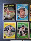 1959 Topps Baseball Cards - 14 High Grade Vintage Cards - Raydon Covington More 