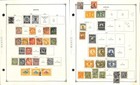 China Stamp Collection On 15 Scott International Pages  1885-1949  ba 