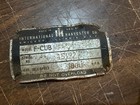 International Farmall Cub Ih Tractor Orignal 1952 Serial Number Tag 151227