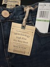 New W Tags Democracy Size 8 High Rise Itty Bitty Boot Cut Blue Denim Jeans
