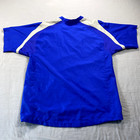 Nike Kentucky Wildcats Windbreaker Jacket Mens Medium Blue Pullover Uk Pockets