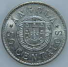 Angola  50 Centavos 1923 Km 65 Copper-nickel X-fine-au B-9