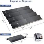 Metal Spice Rack Tray - Spice Drawer Organizer For Kitchen Cabinets Storage