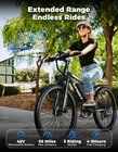 Electric Bike For Adults 1500w 26  Ebike  25 Mph   65 Miles   7-speed Dual Brake